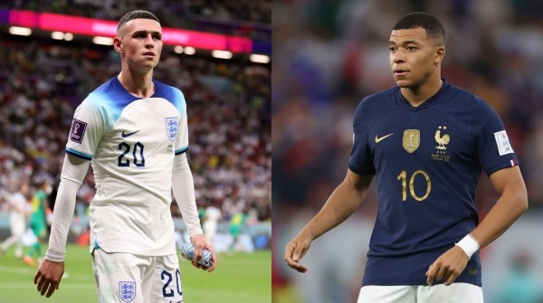 Phil Foden and Kylian Mbappe (Getty Images)