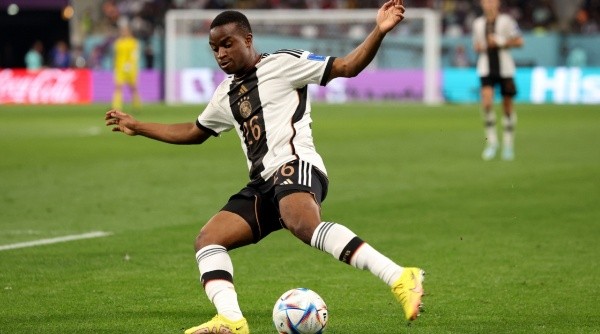 Moukoko estuvo en Qatar 2022 con la selección de Alemania