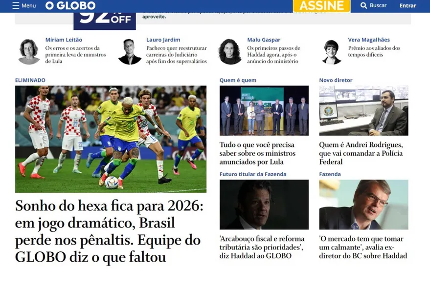 La Reacción De La Prensa Brasileña Tras La Eliminación De Brasil En El