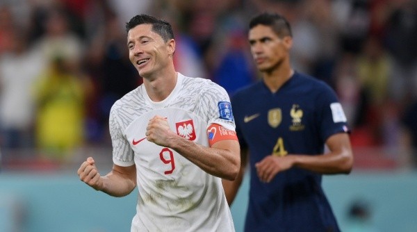 Lewandowski, en el último partido ante Francia