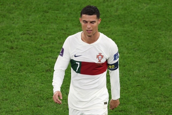Cristiano Ronaldo no pudo evitar la eliminación de Portugal ante Marruecos (Foto: Getty Images)
