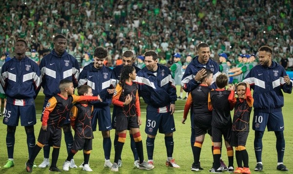 Equipo de PSG. Getty.