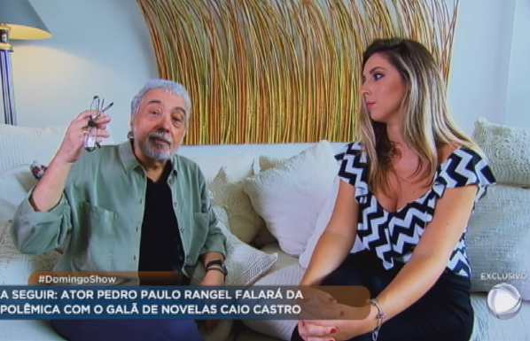 Pedro Paulo Rangel em entrevista - Foto: RecordTV