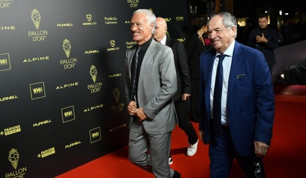 Didier Deschamps y Noel Le Graet: Getty 