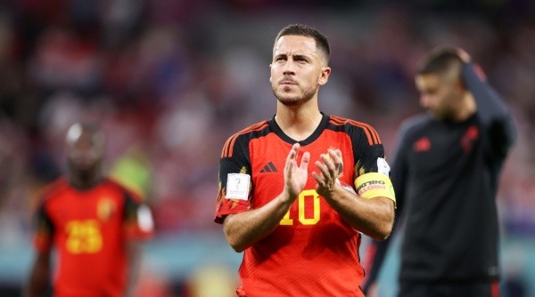 Eden Hazard deja de ser el capitán de la selección de Bélgica