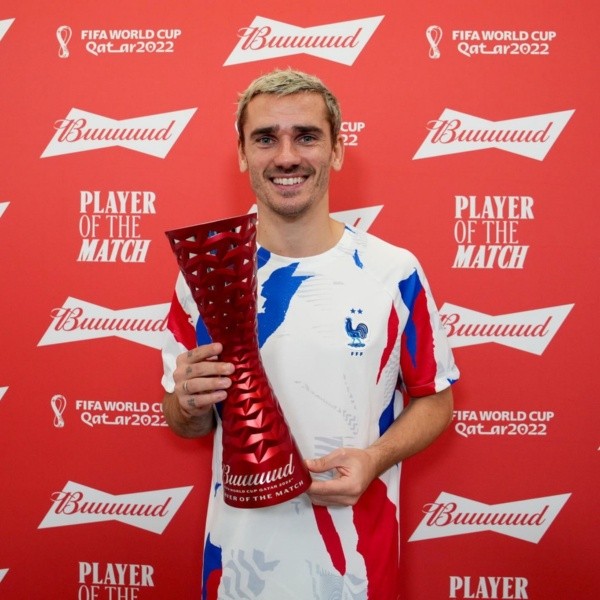 Antoine Griezmann, el MVP de la clasificación de Francia a la final de Qatar 2022 (Foto: FIFA)