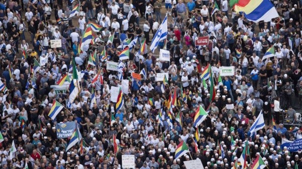 Protestas masivas por las calles de Tel-Aviv (Getty Images)