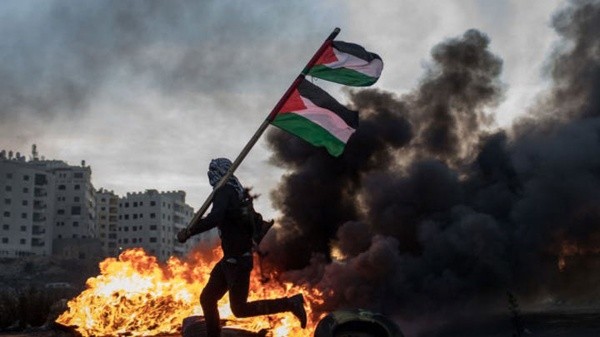 Violentas protestas en Palestina (Getty Images)
