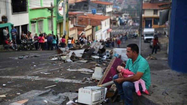 Protestas y carencias sociales a la vista de todos por las calles de Caracas (Getty Images)