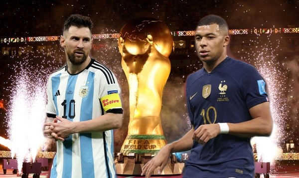 Gran duelo: Messi vs Mbappé. Getty.