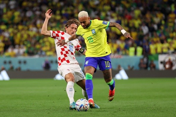 Photo by Lars Baron/Getty Images - Eliminação para a Croácia foi o último jogo de Galvão Bueno narrando uma partida do Brasil