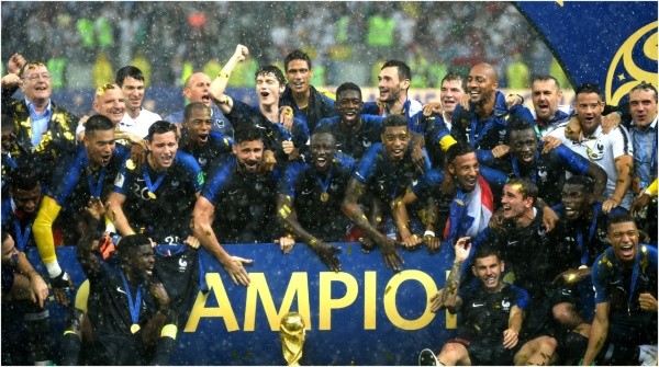 France players celebrate winning the World Cup (Shaun Botterill/Getty Images)