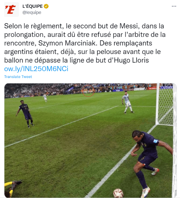 Foto: Twitter L’ Equipe.