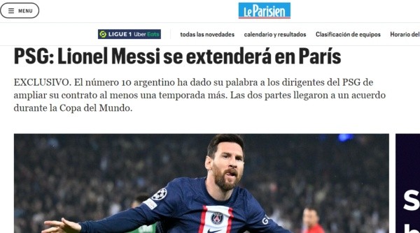 Messi seguirá en PSG