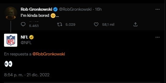 (Vía @NFL y @RobGronkowski en Twitter)