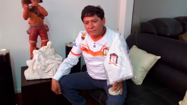 Rolando Bellido, presidente de Ayacucho FC.