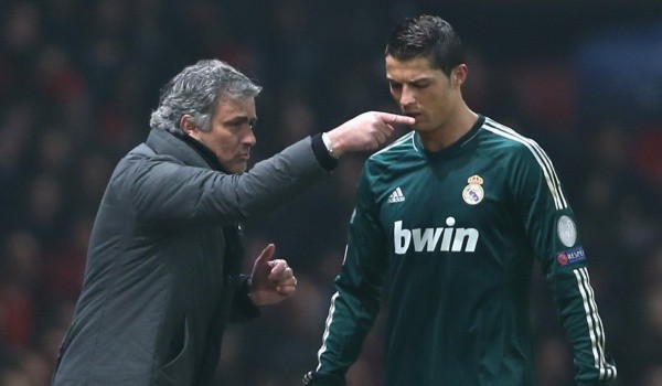 Jose Mourinho y Cristiano Ronaldo: Getty Images