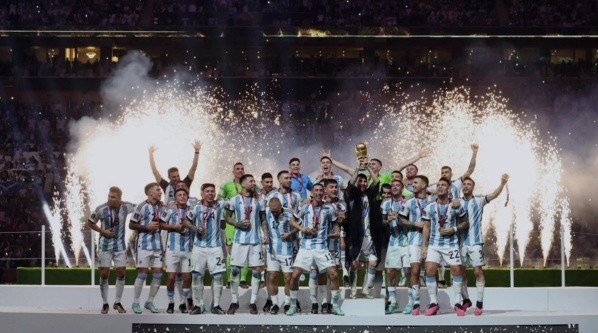 Argentina se coronó campeón del mundo por tercera vez en su historia en Qatar 2022. FIFA.com