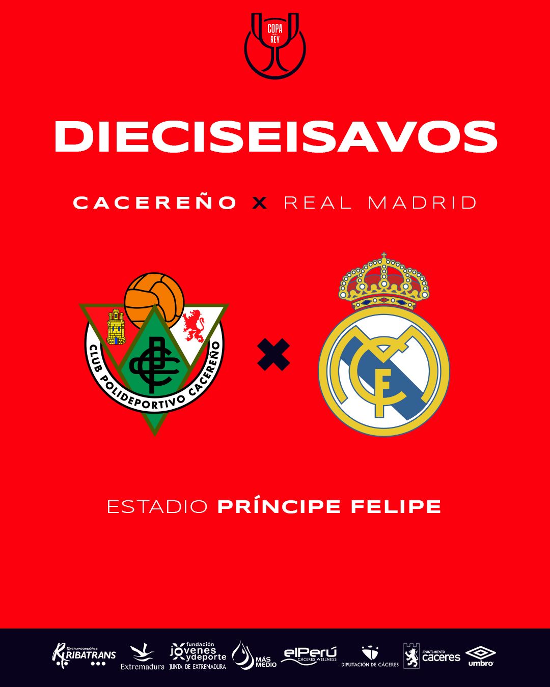 Presentación del partido. Twitter Cacereño.