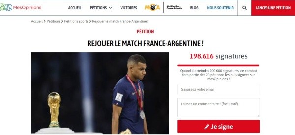 El pedido viral para repetir la final del Mundial (MesOpinions)