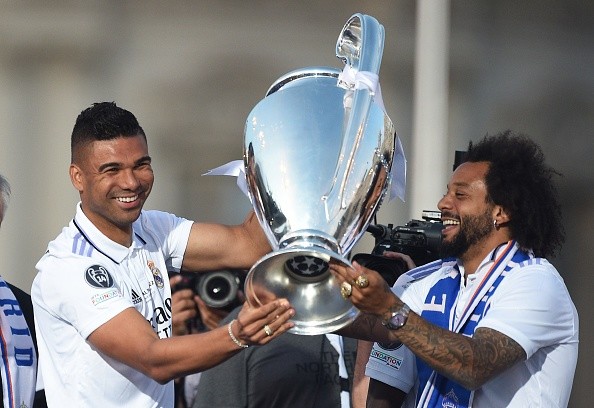 Casemiro y Marcelo, dos brasileños que salieron. Getty.