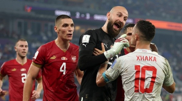 Serbia y Suiza, y una dura batalla en Qatar 2022 (Getty Images)