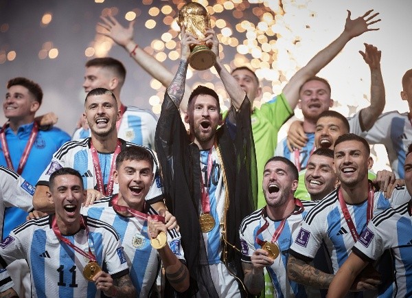 La Selección Argentina alzó su título número 22. Getty Images.