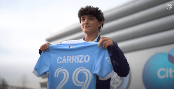 Máximo Carrizo, el talento de New York City FC que puede jugar para Argentina (Foto: YouTube NYCFC)