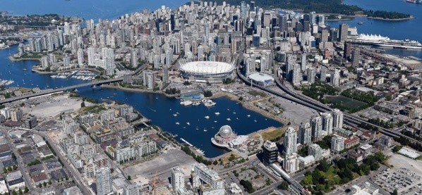 Estadio BC Place de Vancouver, una de las sedes de la Copa del Mundo 2026.