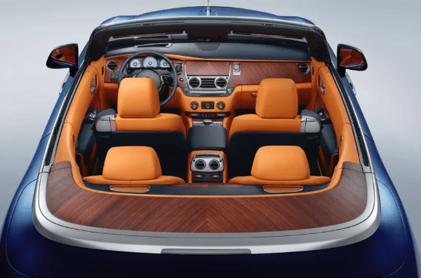 El Rolls-Royce Dawn por dentro (Foto: Web Rolls-Royce)