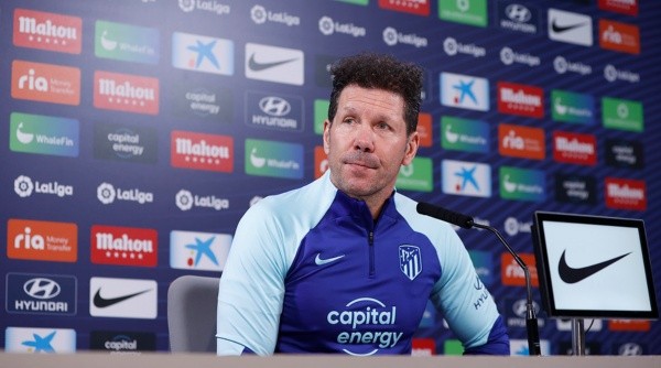 Diego Simeone, en conferencia de prensa, se expresó sobre su relación con Joao Félix. @Atleti