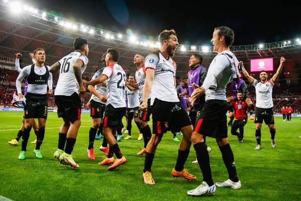 La gesta histórica de Melgar tras vencer a SC Internacional.// Foto: CONMEBOL.