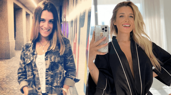 Cami Homs, antes y después (Fotos: Instagram Camila Homs)