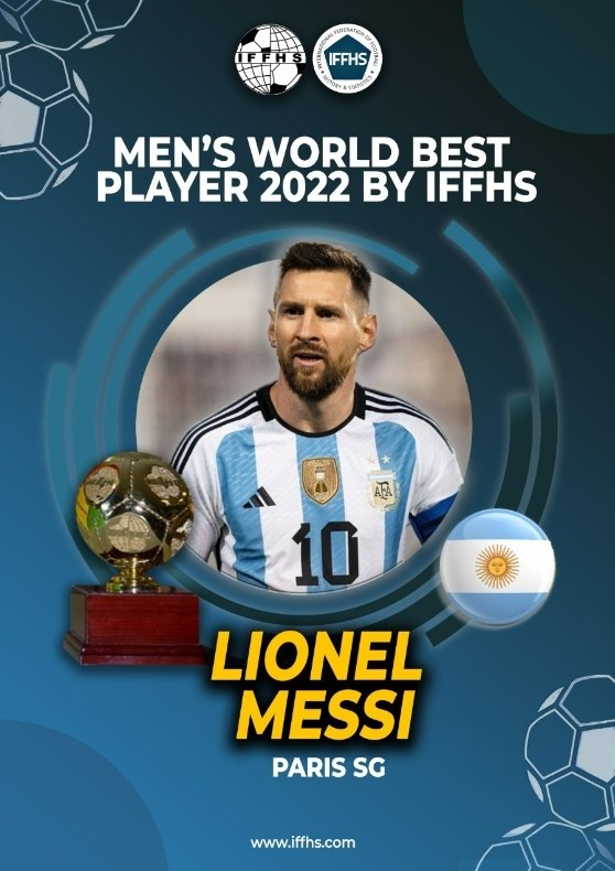 Lionel Messi se quedó con el IFFHS Awards 2022.