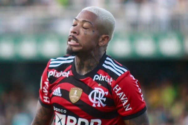 Foto: Gabriel Machado/AGIF - Marinho terminou 2022 como reserva no ataque do Flamengo
