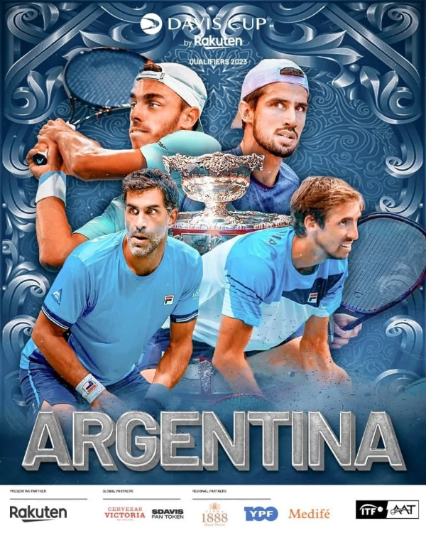 Los 4 convocados de Argentina.