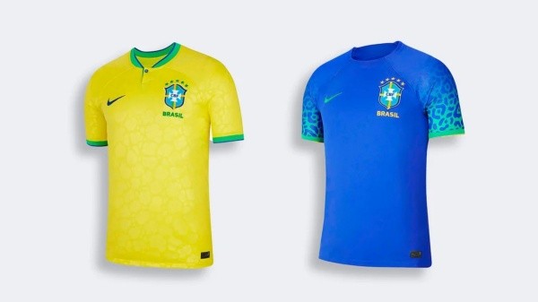 Sin muchos cambios, pero con la vuelta al azul, se presentó el elenco brasileño (Nike)