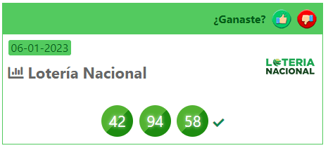 Resultados Lotería Dominicana.