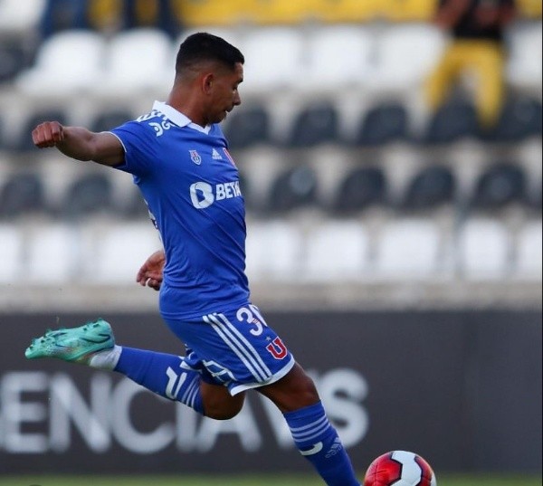 Palacios anotó para la U | Foto: U. de Chile Palacios anotó para la U | Foto: U. de Chile