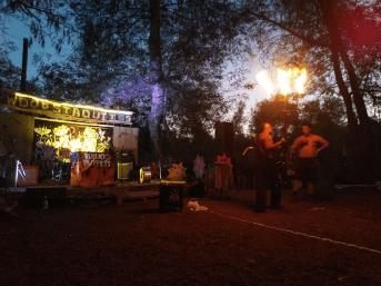 La historia en Instagram de Almendra