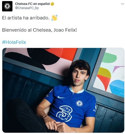 Chelsea presentó a Joao Félix.