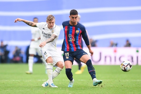 Reciente partido de Real Madrid y Barcelona. Getty.