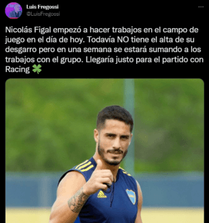 Figal podría estar ante Racing
