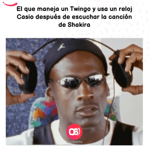 Meme sobre la cancion de Shakira contra Pique