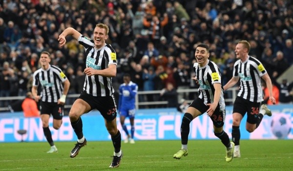 Jugadores del Newcastle: Getty