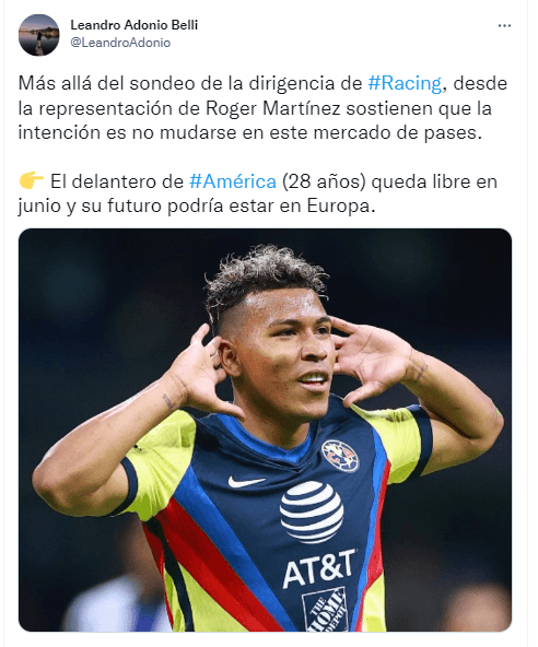 Roger Martínez le dijo que no a Racing: ¿Boca tiene chances?