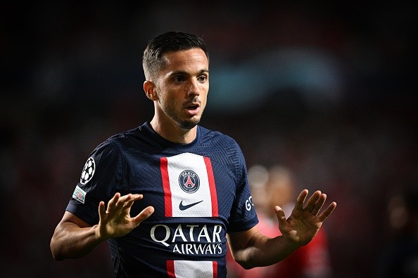 Sarabia con PSG. Getty.