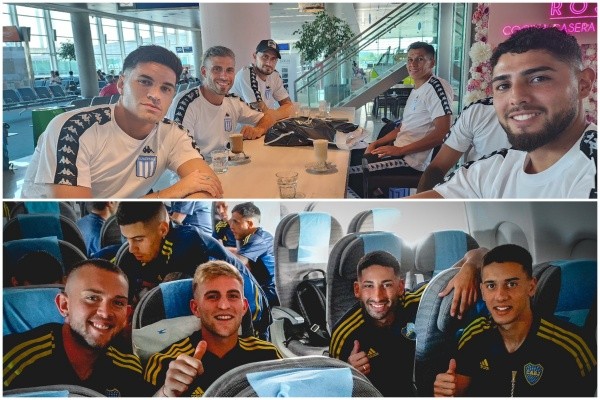 @RacingClub y @BocajrsOficial