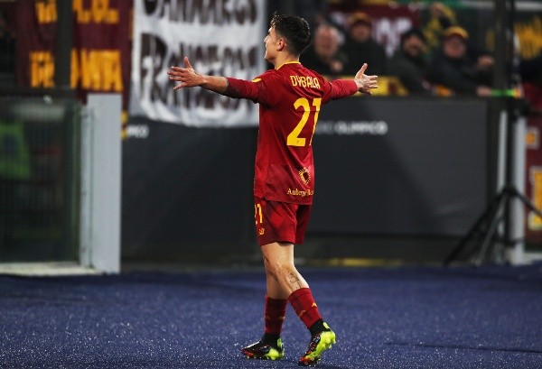 Paulo Dybala se encamina a extender su contrato con la Roma hasta el 2026. Getty Images.