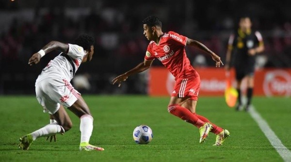 Gustavo Maia, en su paso por Inter de Porto Alegre